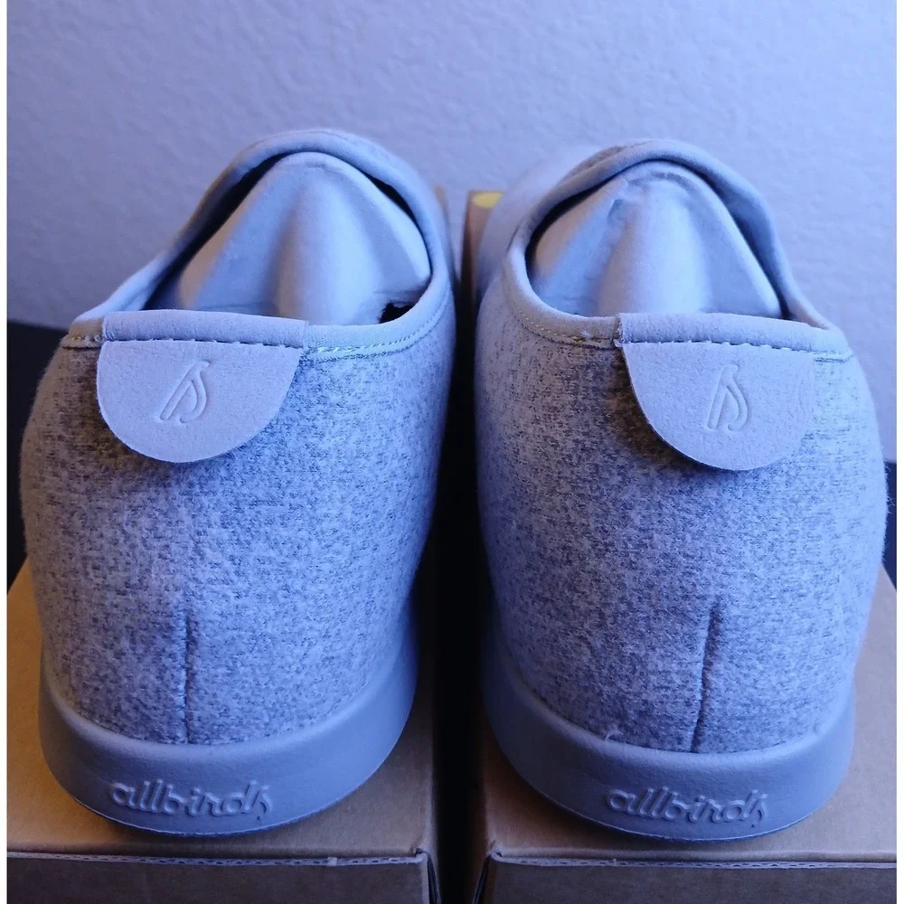 Allbirds Mens Wool Lounger SF Grey Slip On Loafer Shoes WL1MSFG080 Size 9